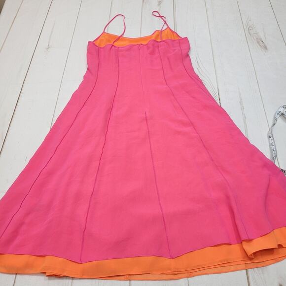 Tommy Hilfiger vintage 2000s y2k silk cami dress layered airy barbie - Picture 3 of 11